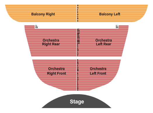 Century II Concert Hall At Century II Performing Arts & Convention Center Book of Mormon Seating Chart